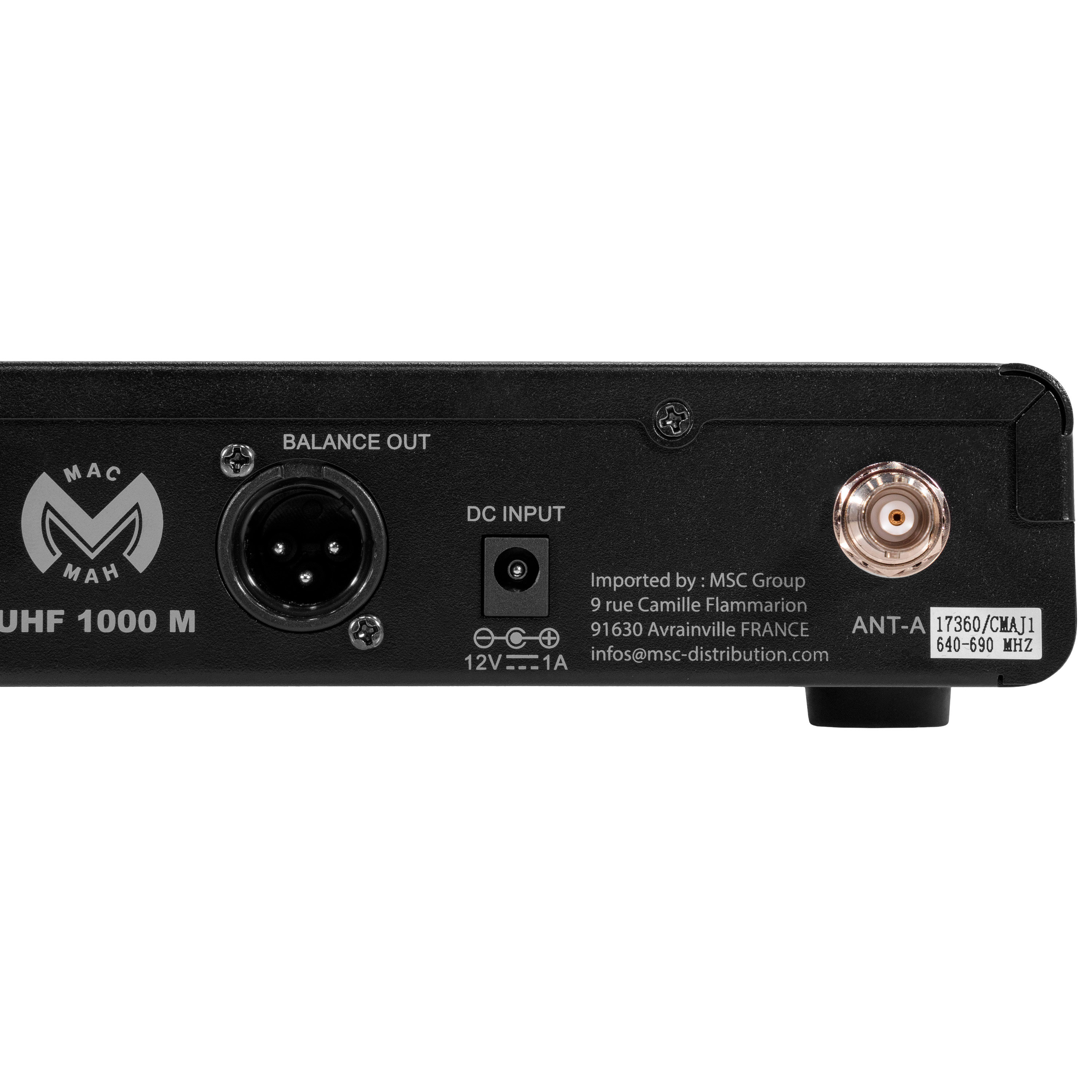 Mac Mah UHF 1000 M + UHF 1000 Bodypack