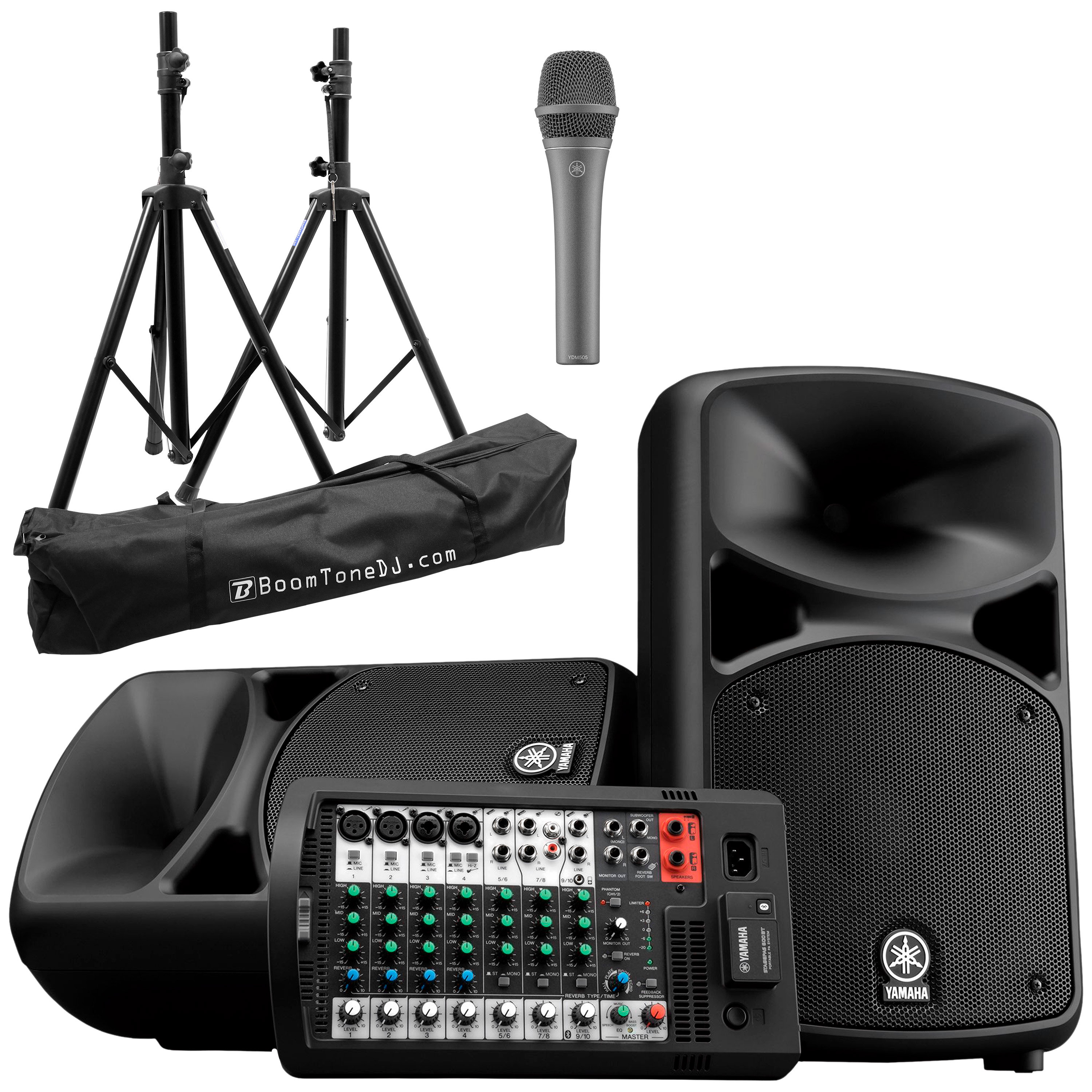 Yamaha STAGEPAS 600BT + YDM 505 + SV 200 II