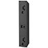 On Wall 301 Black Satin Focal