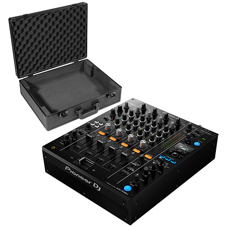 DJM 750 MK2 + Case L CDJ / DJM 12'' Black Pioneer DJ