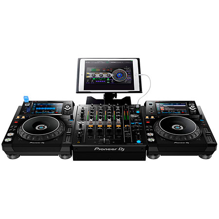DJM 750 MK2 + Case L CDJ / DJM 12'' Black Pioneer DJ
