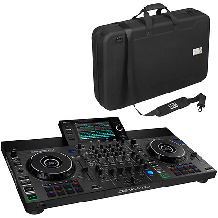 SC Live 4 + Eva Case SC Live 4 Backpack Denon DJ