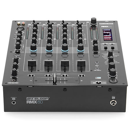 RMX 60 DIGITAL + Flight 12" Mixer CDJ Black Reloop