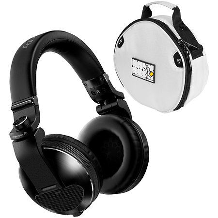 HDJ-X10 K + Headphone Bag White Pioneer DJ