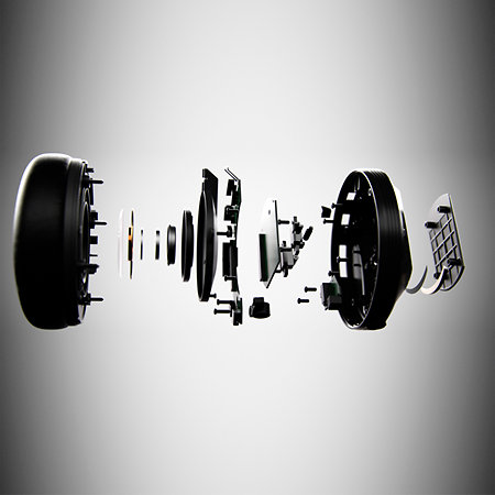 HDJ-F10-TX (Casque + Émetteur) + Headphone Bag White Pioneer DJ