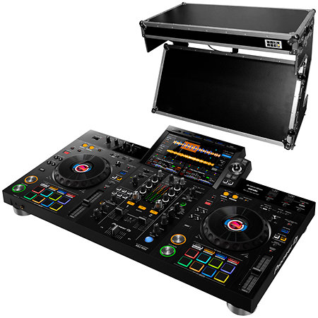 XDJ-RX3 + Table DJ Workstation Z Wheel Silver Pioneer DJ