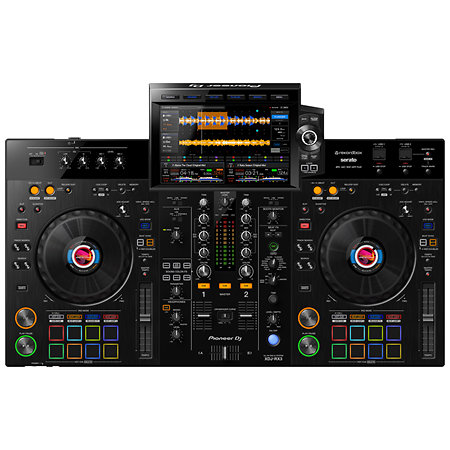 XDJ-RX3 + Table DJ Workstation Z Wheel Silver Pioneer DJ