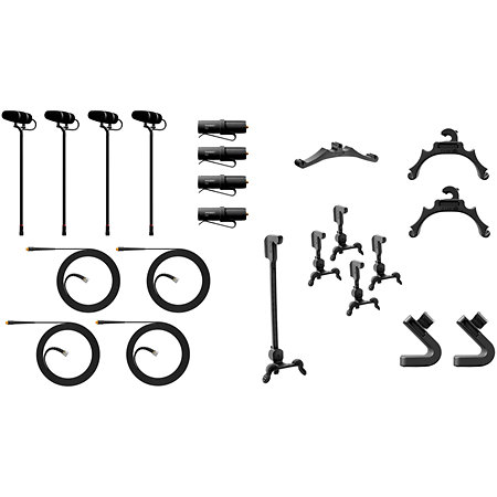 4099 CORE+ Loud SPL, Classic Touring Kit 4 (sans case) DPA