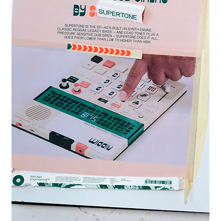 EP-40 Riddim Supertone Launch Bundle (EP-40 + EP-2350) Teenage Engineering