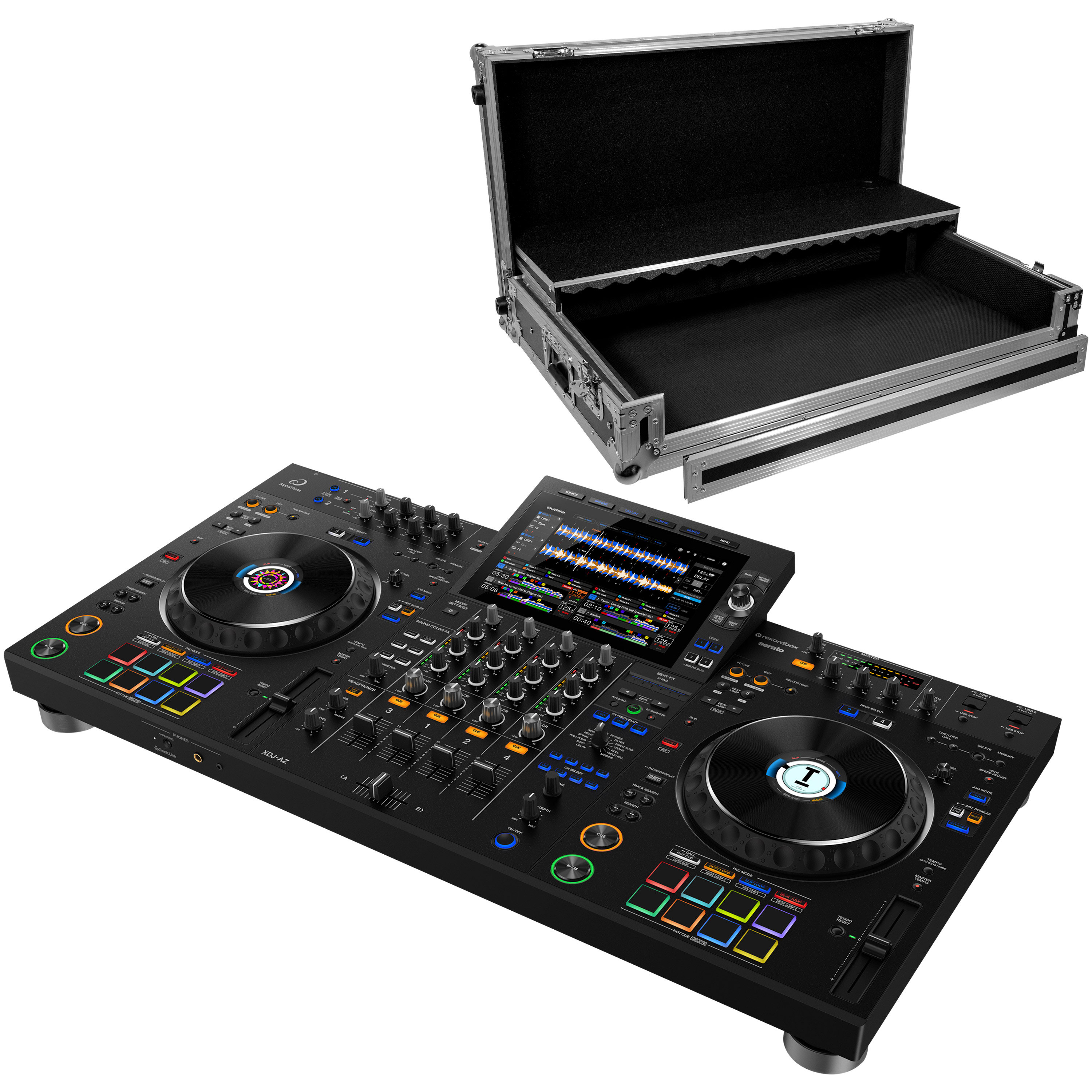 Pioneer DJ XDJ-AZ + Flight case Wheel