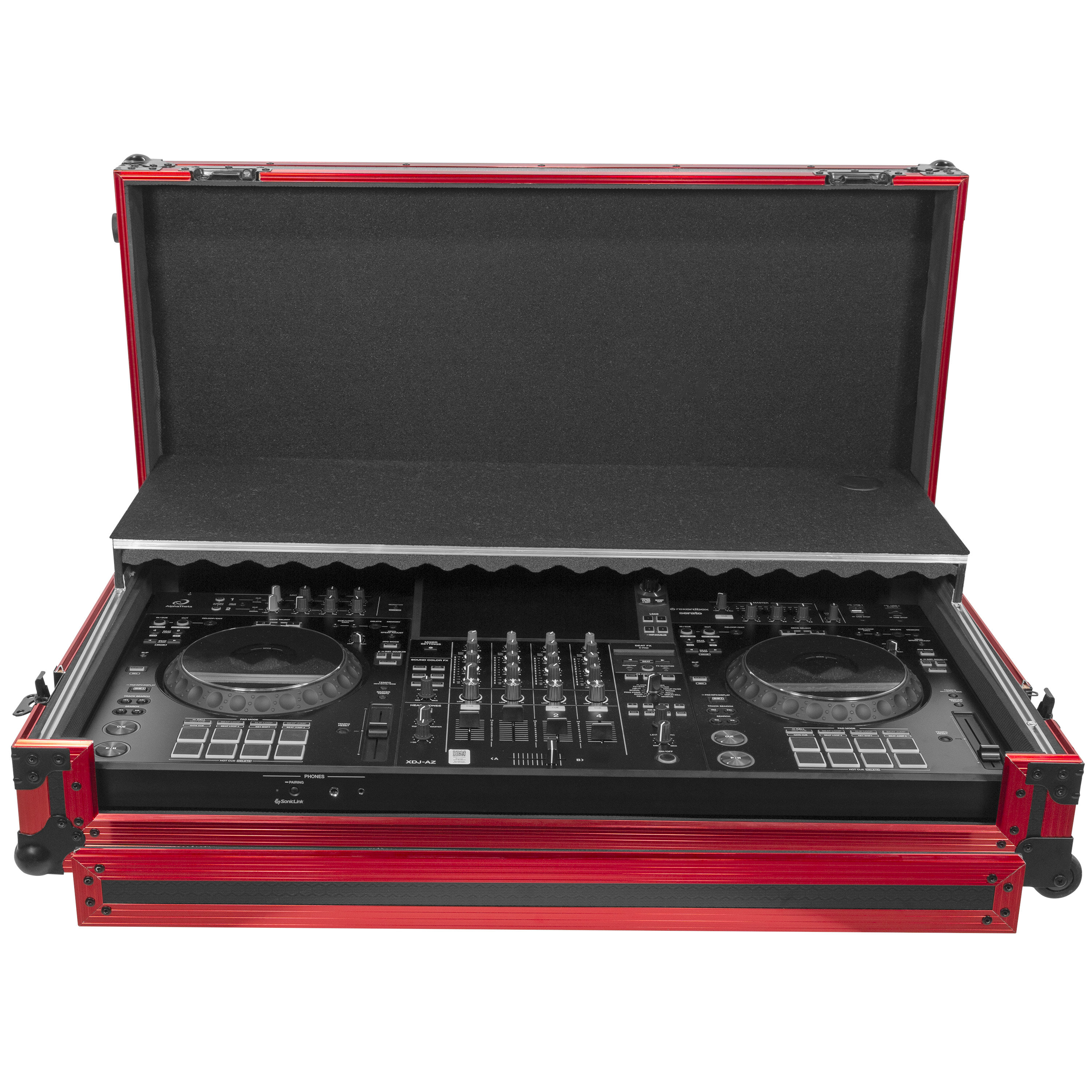 Pioneer DJ XDJ-AZ + Flight case Elite Wheel