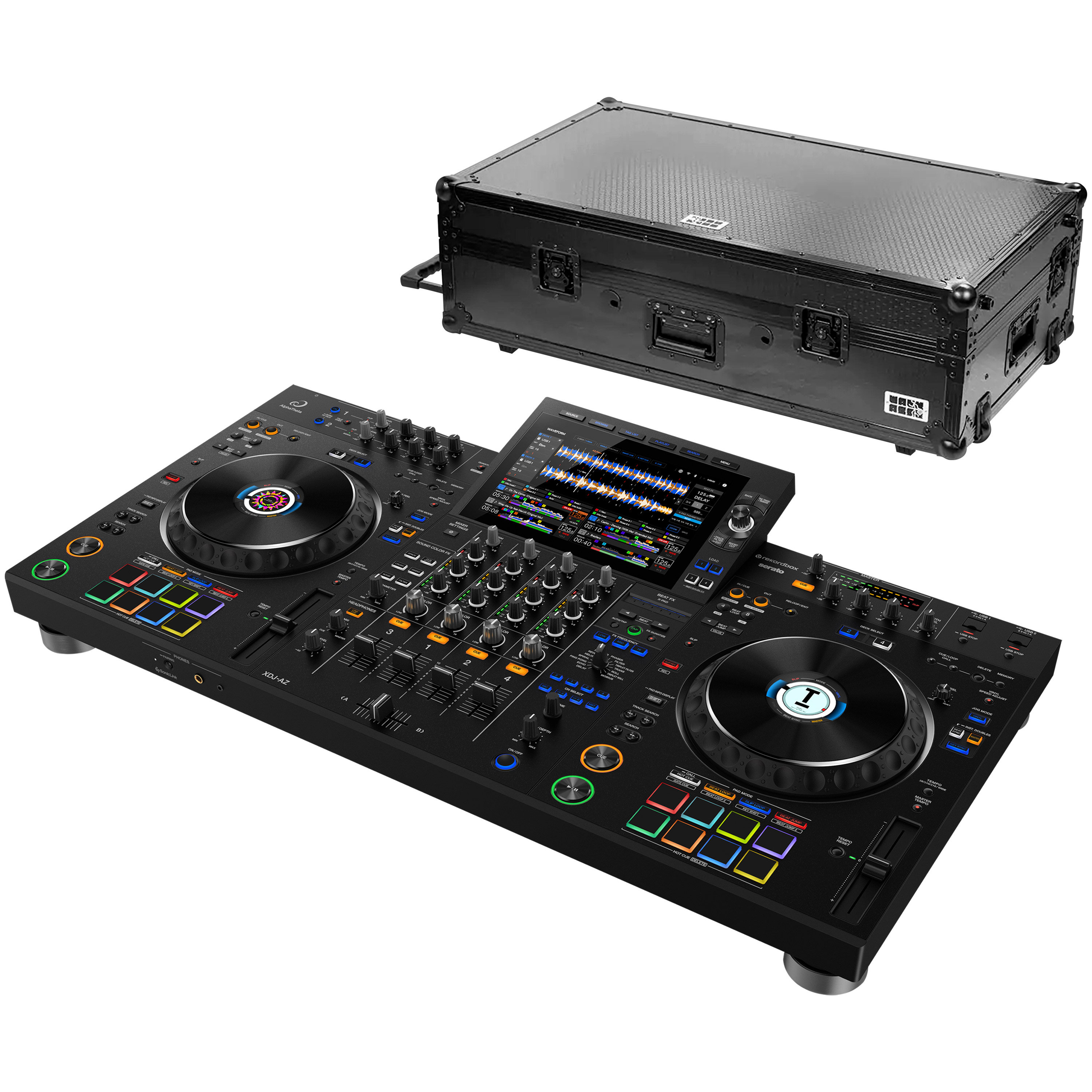 Pioneer DJ XDJ-AZ + MultiForm XXL2 BK Trolley XDJ-AZ / Opus quad