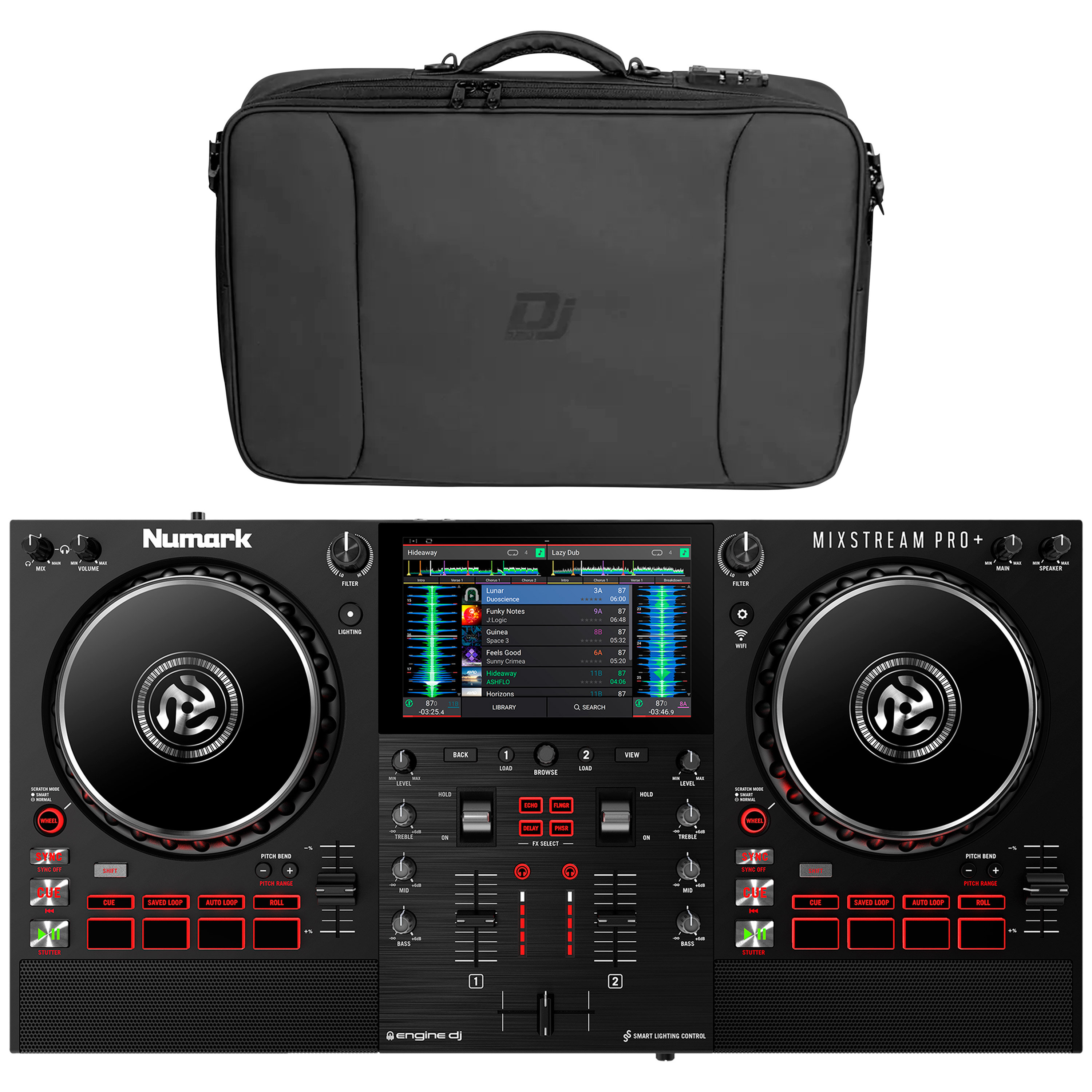 Numark Mixstream Pro + + Comfort Medium Controller Bag