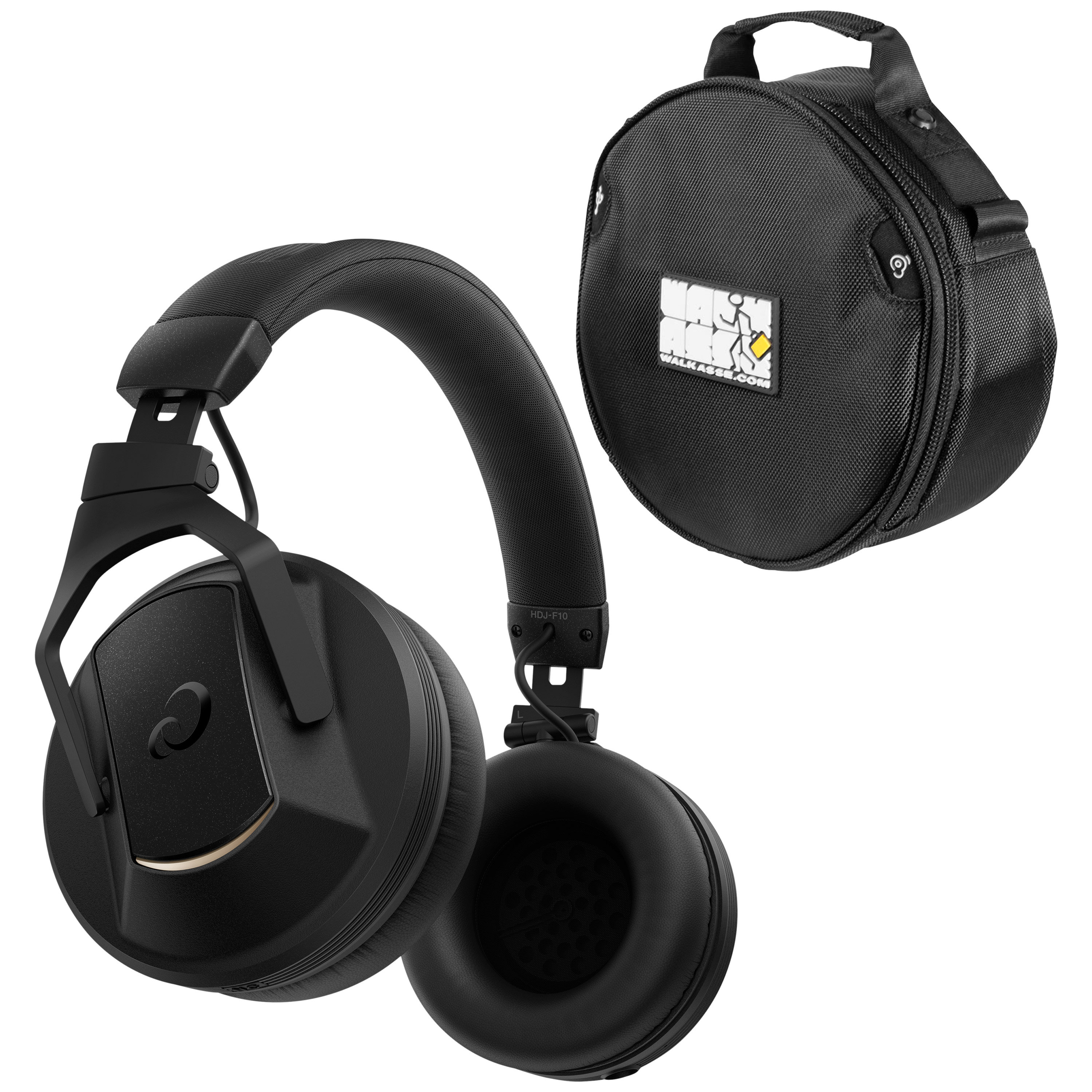 Pioneer DJ HDJ-F10 + Headphone Bag Black
