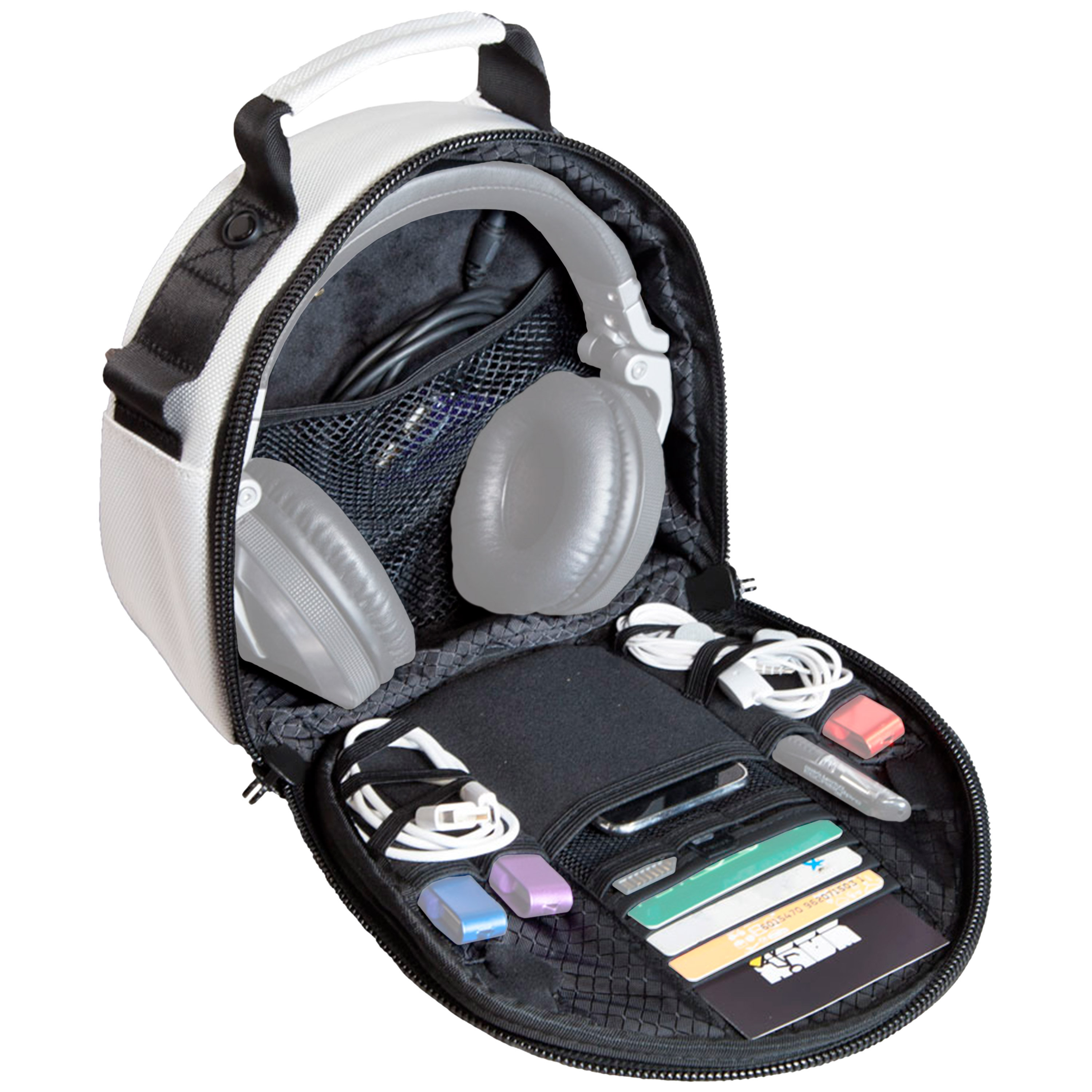 Sennheiser HD 25 + Headphone Bag White
