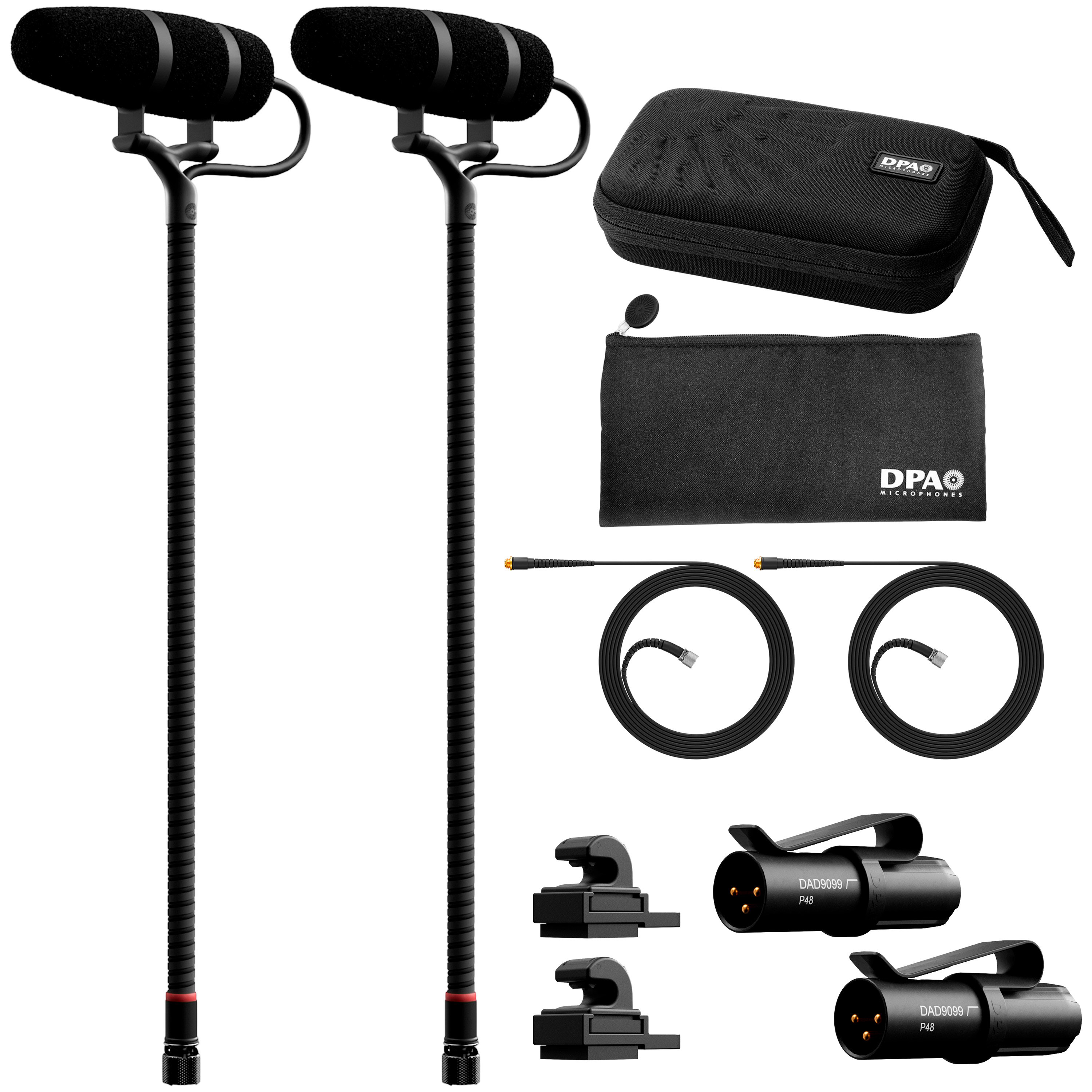 DPA 4099 CORE+ Loud SPL, Kit Stéréo Accordéon