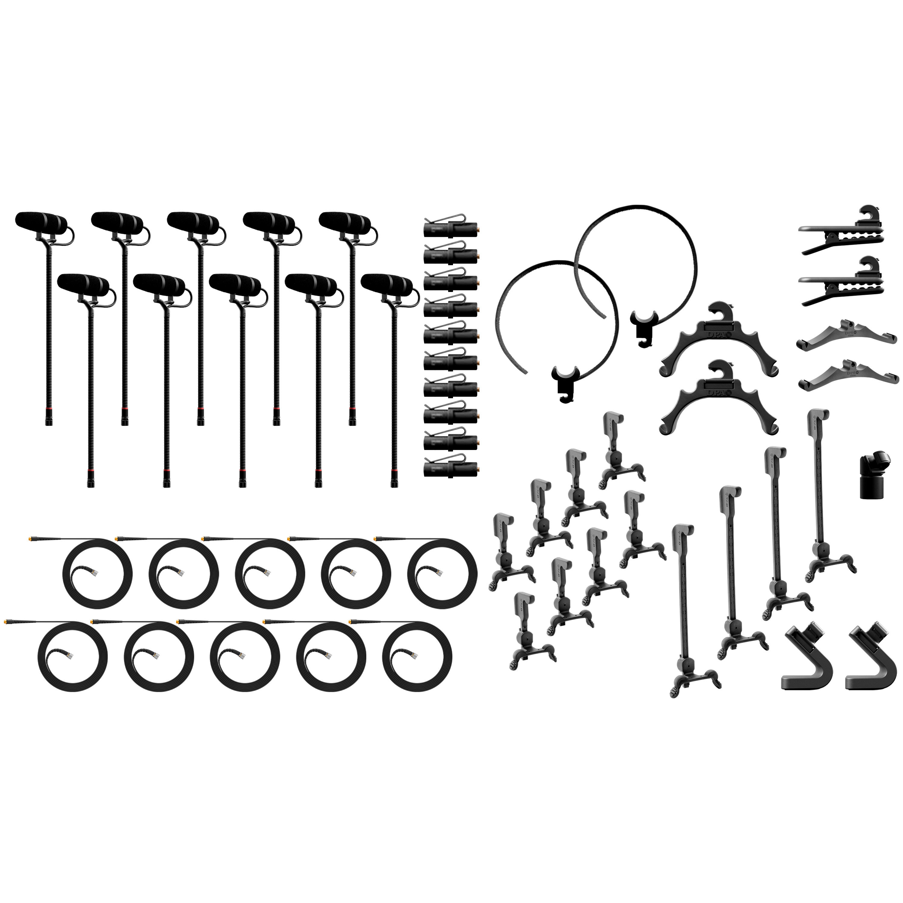 DPA 4099 CORE+ Loud SPL, Classic Touring Kit 10 (sans case)