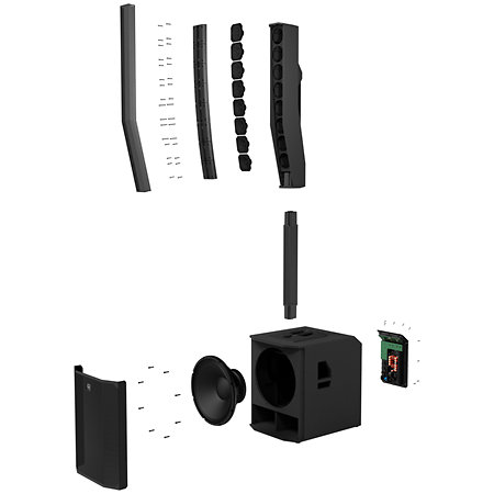 Evolve 90 Black (la paire) Electro-Voice