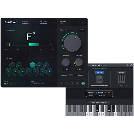 Bundle AutoTune 2026 + AutoKey 2 (licence) Antares