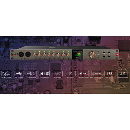 Discrete 8 Oryx Synergy Core Antelope Audio