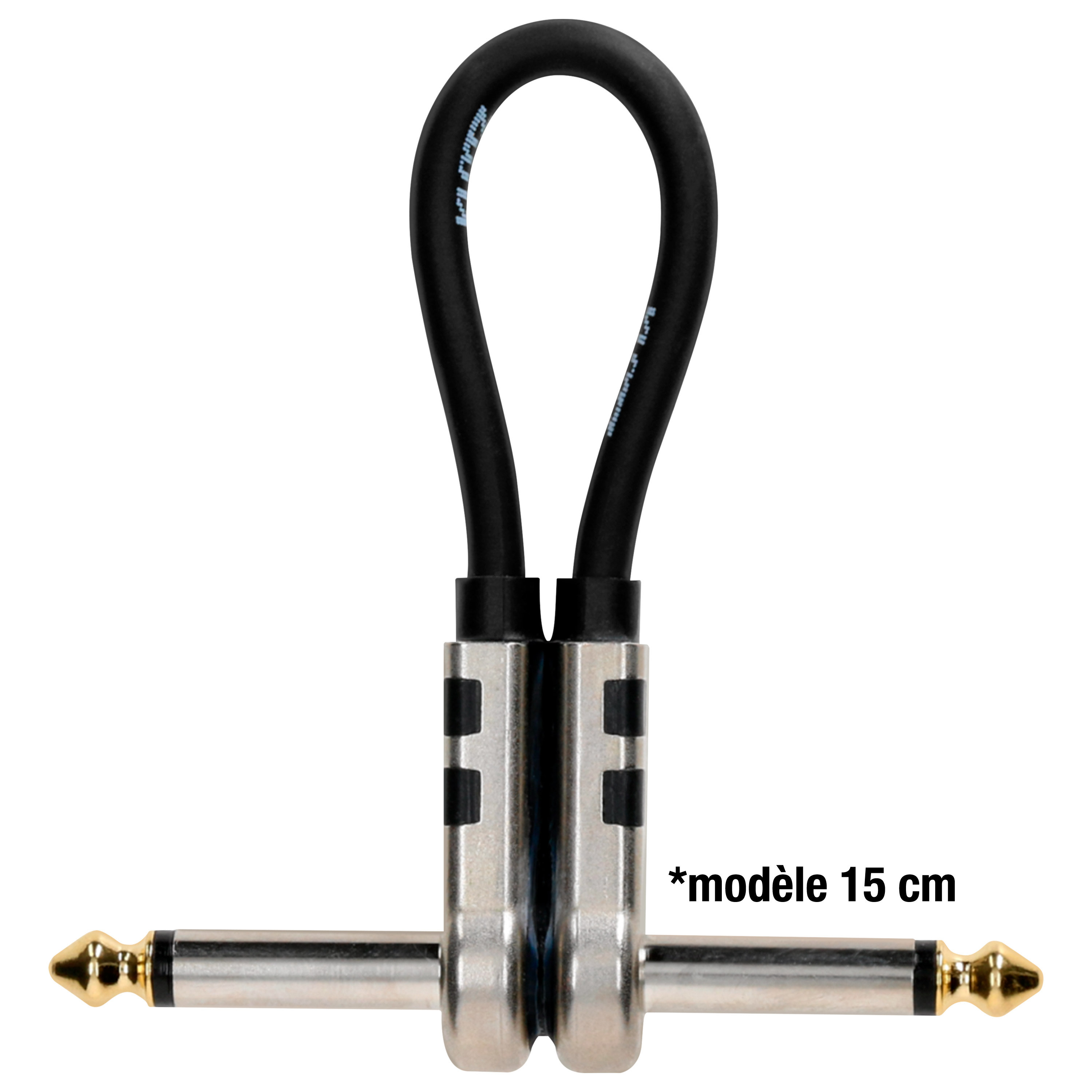 Klotz Câble PatchMaster Jacks mâles TS coudés 30 cm