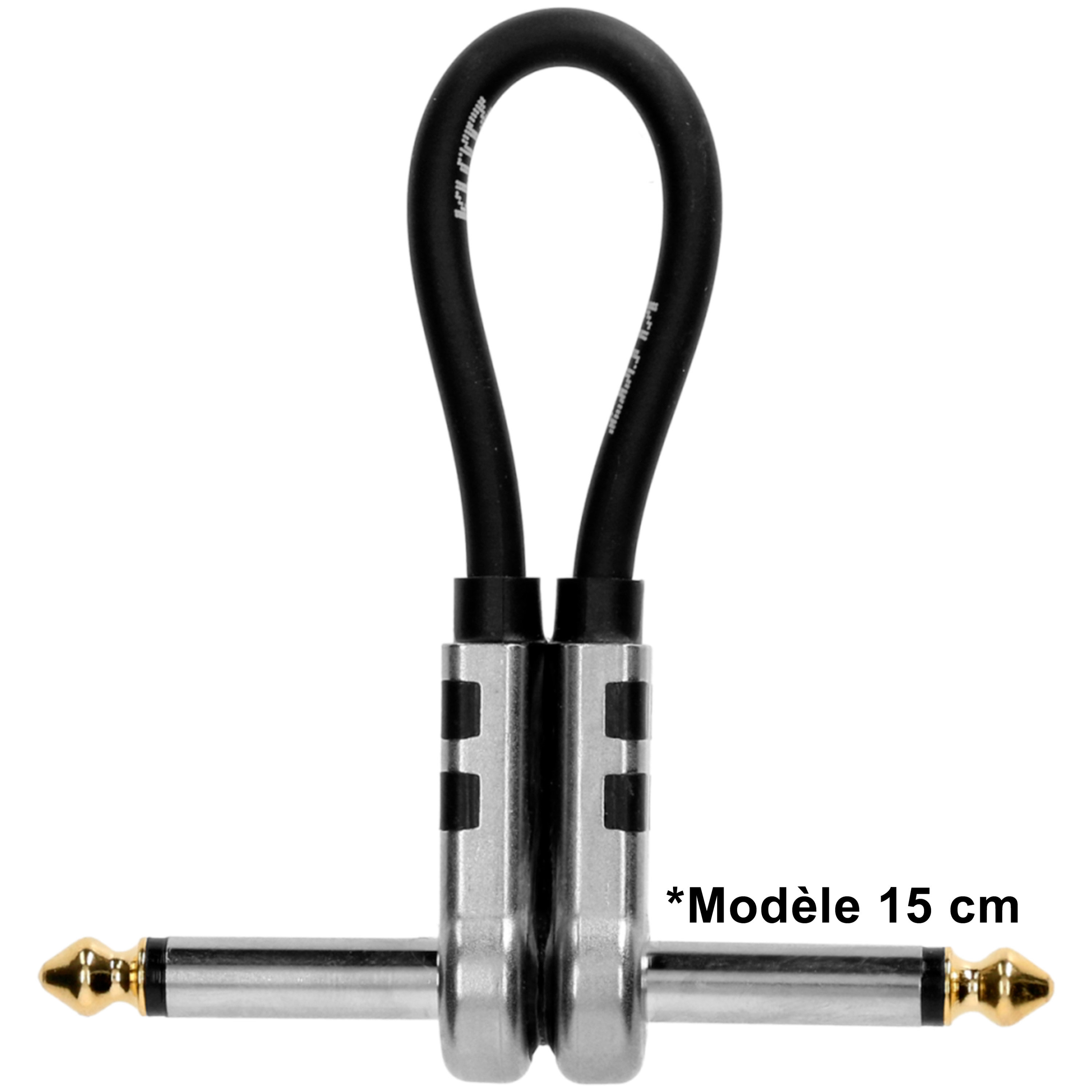 Klotz Câble PatchMaster Jacks mâles TS coudés 40 cm