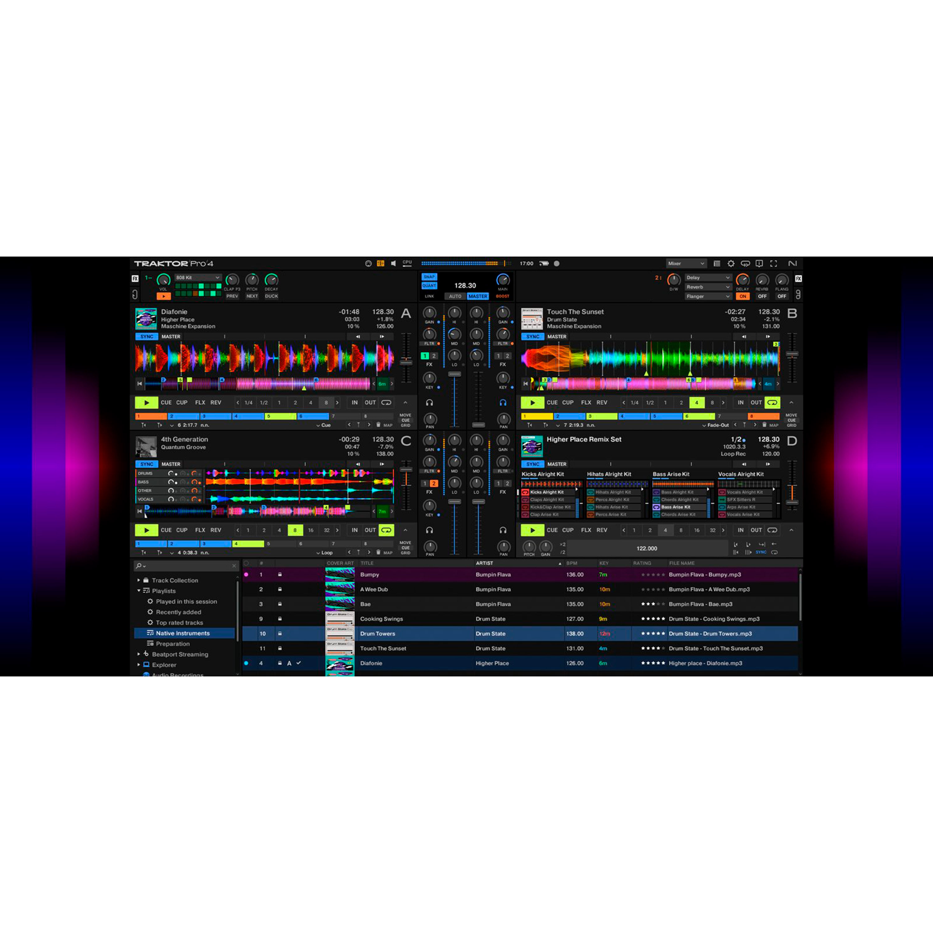 Native Instruments Traktor Pro 4 Upgrade (from Traktor Play) - Logiciel ...