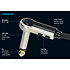 Câble PatchMaster Jacks mâles TS coudés 30 cm Klotz