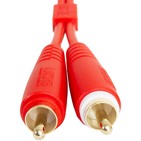 U 97001 RD Ultimate RCA / RCA 1,5 m Red UDG