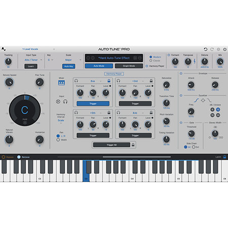 Bundle AutoTune Pro 11 + AutoKey 2 + Vocodist Antares