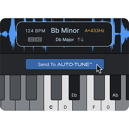 Bundle AutoTune Pro 11 + AutoKey 2 + Vocodist Antares