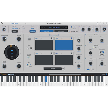 Bundle AutoTune Pro 11 + AutoKey 2 + Vocodist Antares