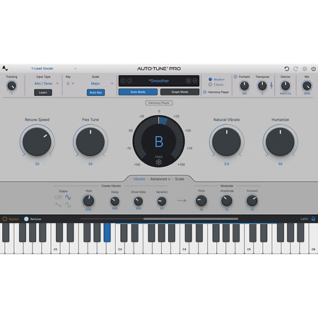 Bundle AutoTune Pro 11 + AutoKey 2 + Vocodist Antares