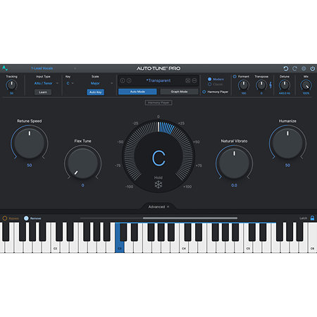 Bundle AutoTune Pro 11 + AutoKey 2 + Vocodist Antares