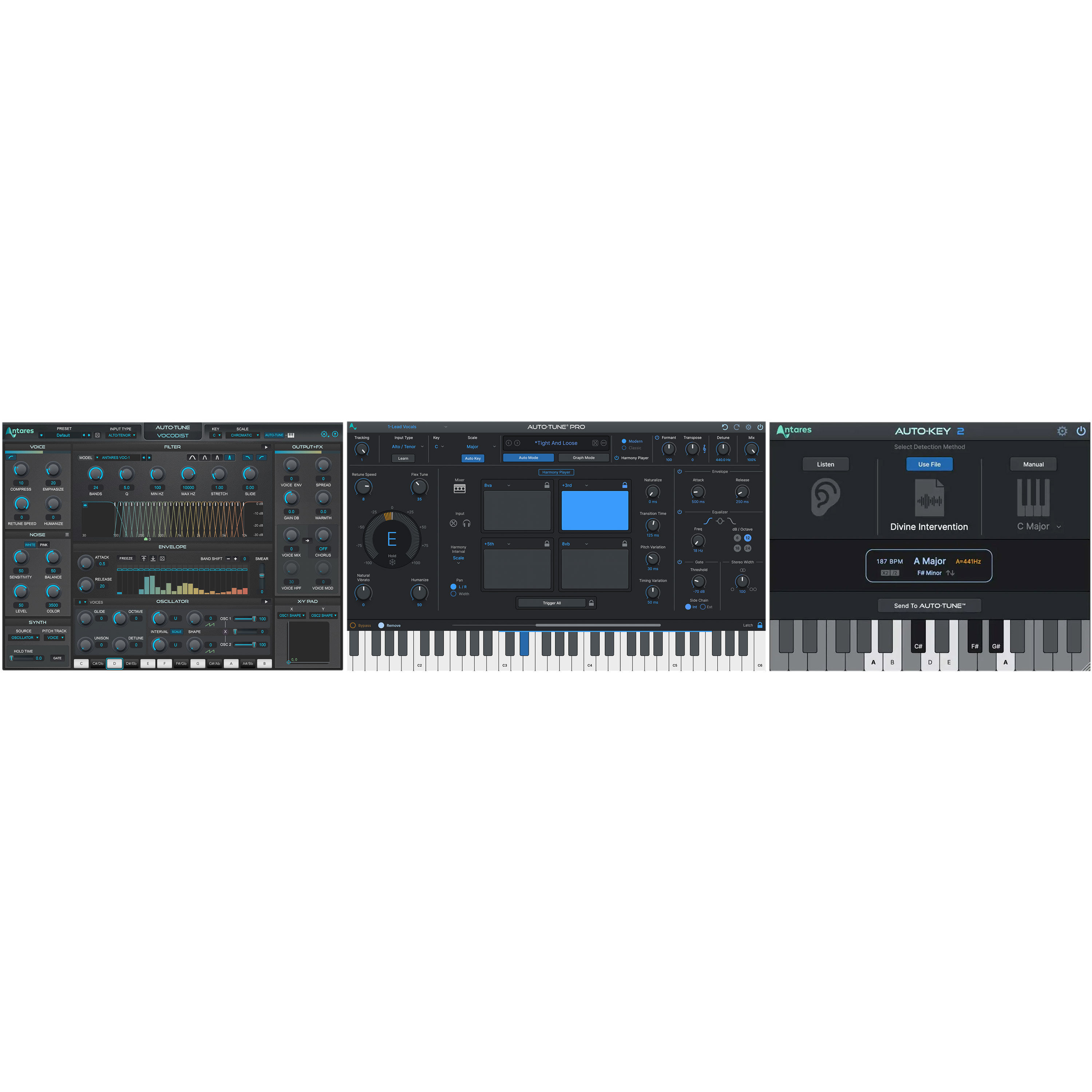 Antares Bundle AutoTune Pro 11 + AutoKey 2 + Vocodist