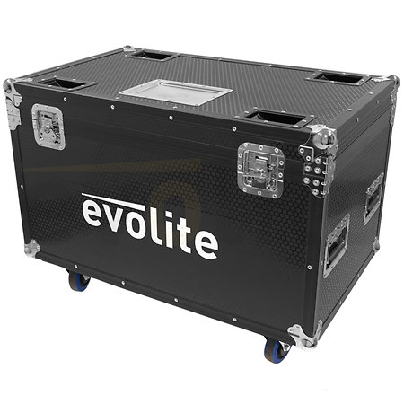 Pack PARCOB150 UV IP x 8 + Flight Case Evolite