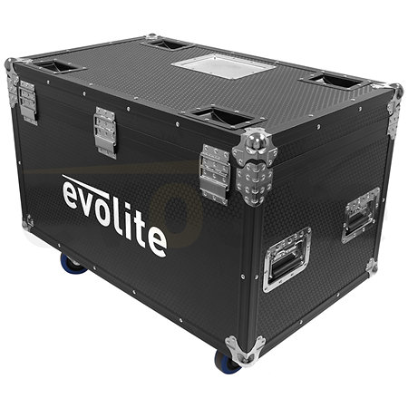Pack PARCOB150 RGBW IP x 8 + Flight case Evolite