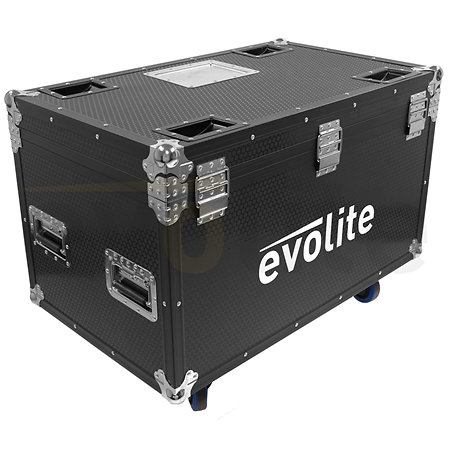 Pack PARCOB150 RGBW IP x 8 + Flight case Evolite