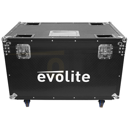 Pack PARCOB150 RGBW IP x 8 + Flight case Evolite