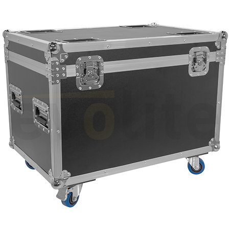 Pack IPAR740RGBW-Z x 6 +  Flight case Evolite