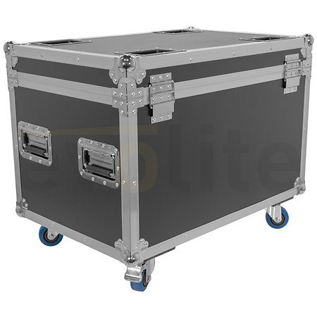Pack IPAR740RGBW-Z x 6 +  Flight case Evolite