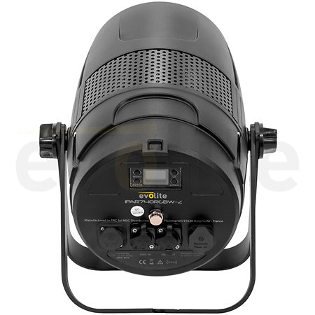 Pack IPAR740RGBW-Z x 6 +  Flight case Evolite