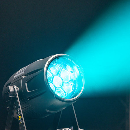 Pack IPAR740RGBW-Z x 6 +  Flight case Evolite