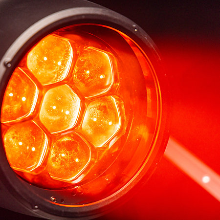 Pack IPAR740RGBW-Z x 6 +  Flight case Evolite