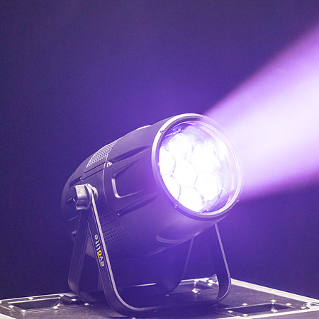 Pack IPAR740RGBW-Z x 6 +  Flight case Evolite