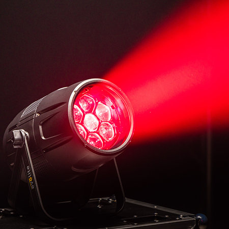 Pack IPAR740RGBW-Z x 6 +  Flight case Evolite