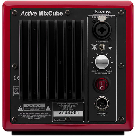 MixCube Active Red Single Avantone Pro