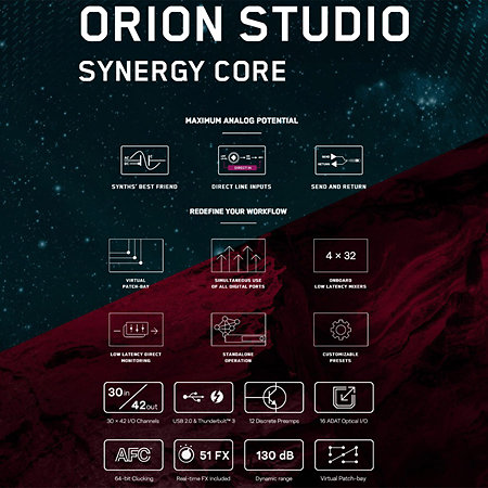 Bundle Orion Studio + SRC Antelope Audio