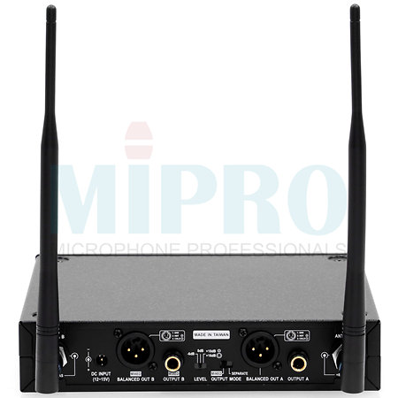 Pack Duo MU-210D + Récepteur + Duo ACT-32T Émetteur + Malette Mipro