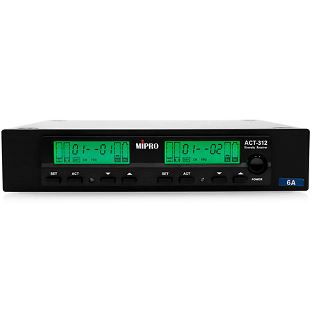 Pack Duo MU-210D + Récepteur + Duo ACT-32T Émetteur + Malette Mipro